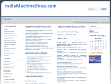 Tablet Screenshot of content.indiamachineshop.com